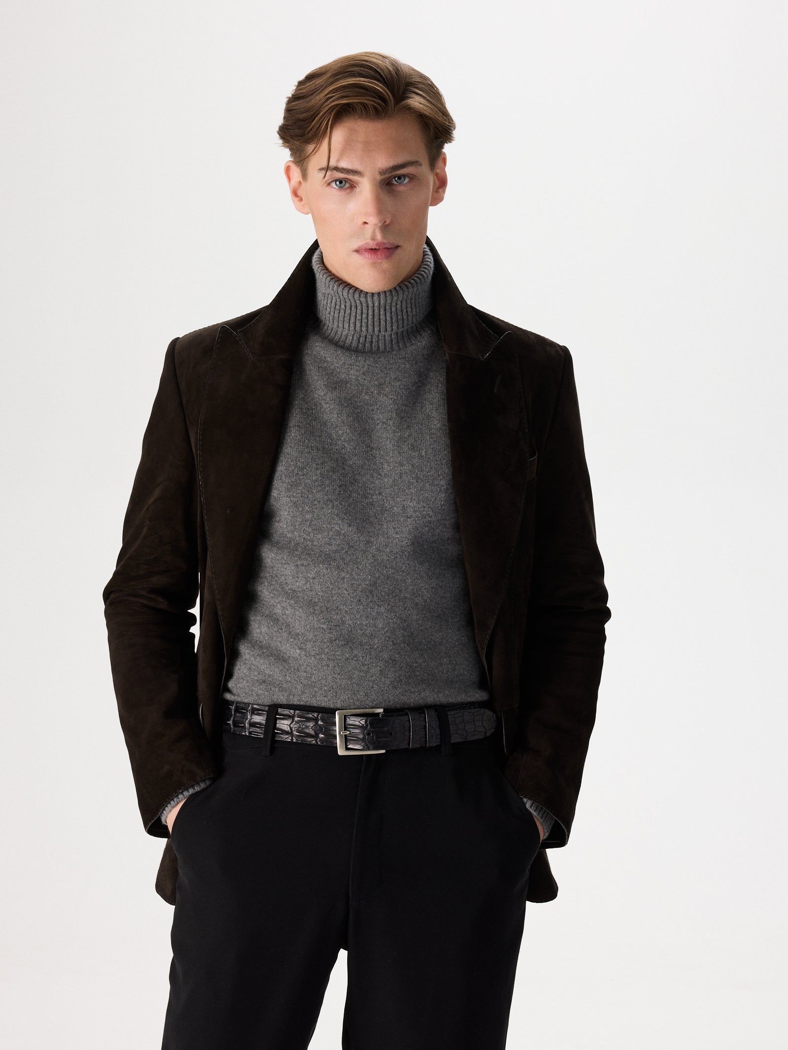 Satin Suede Sport Coat