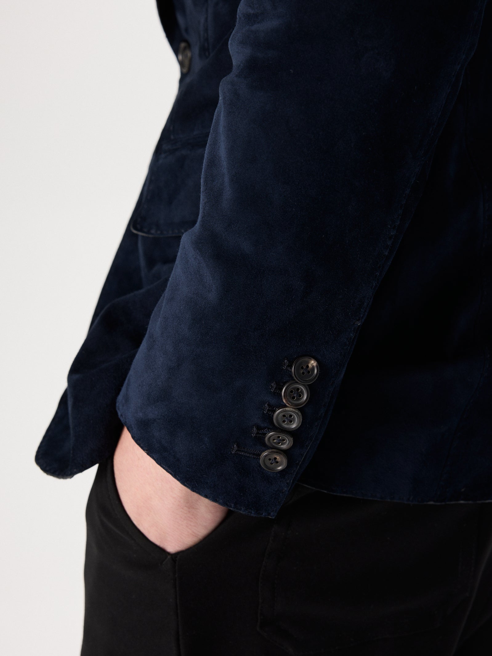 Satin Suede Sport Coat