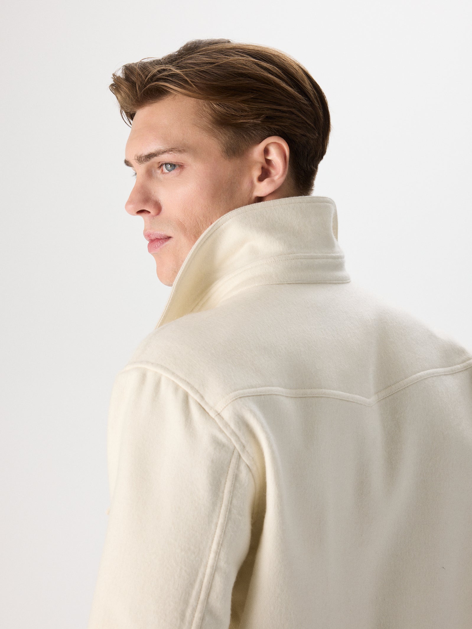 Cashmere Flannel Overshirt