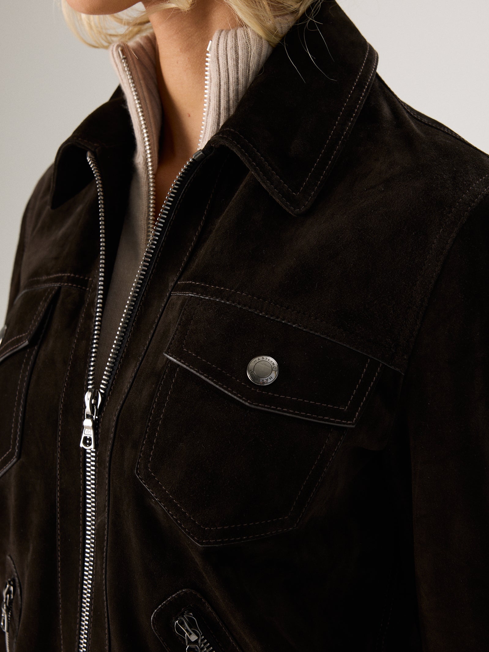 Suede Leather Jacket