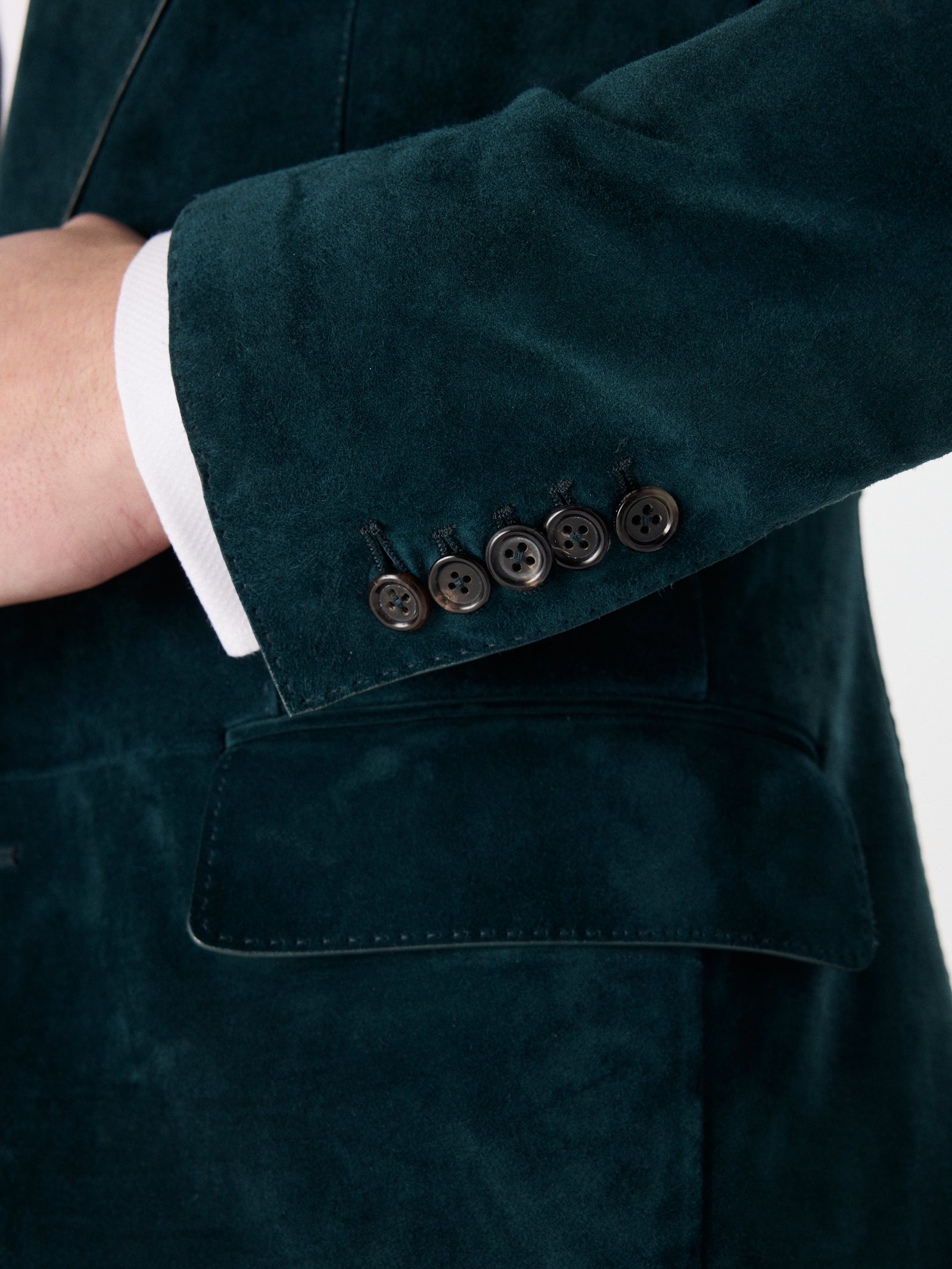 Satin Suede Sport Coat