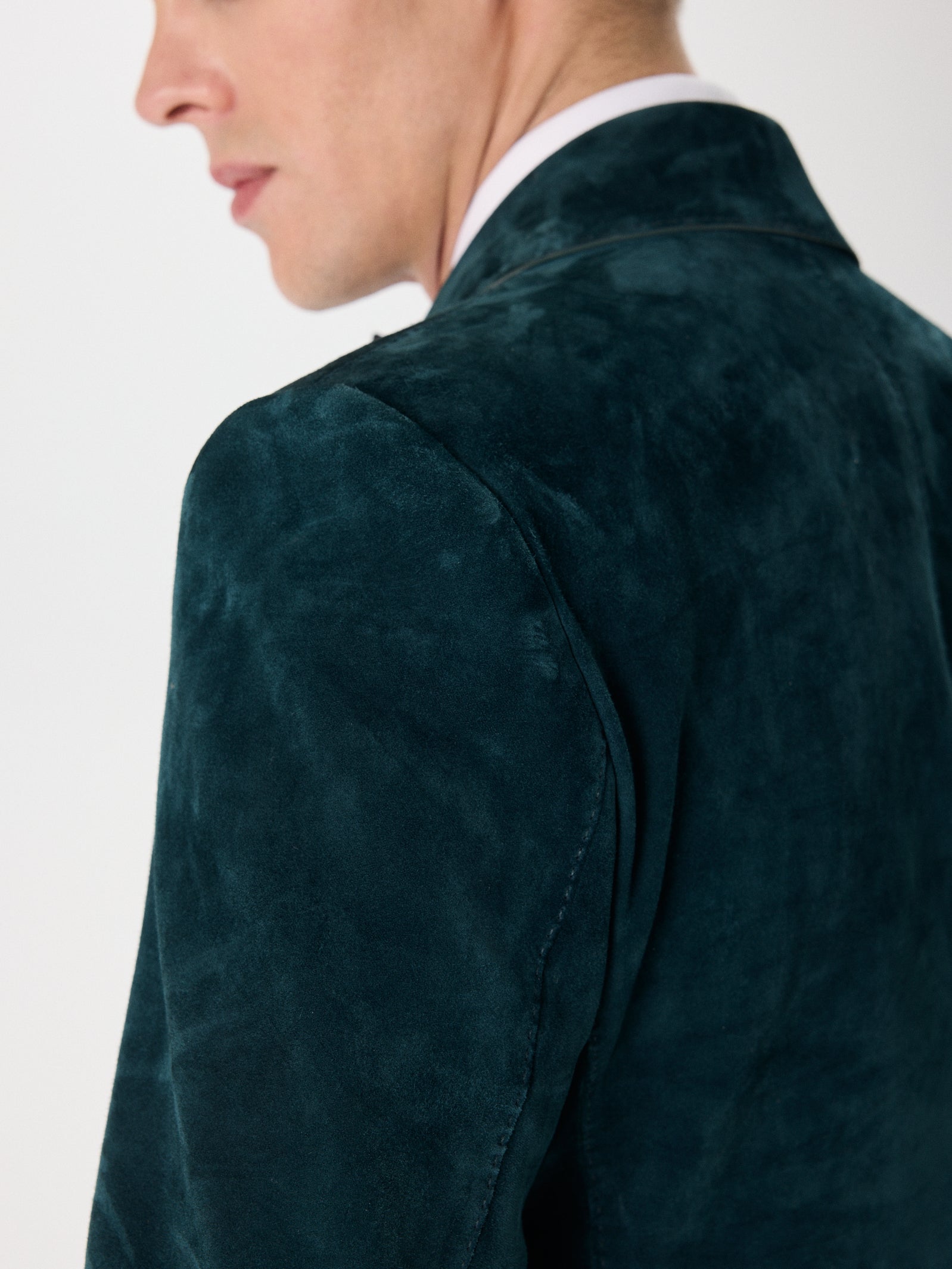 Satin Suede Sport Coat