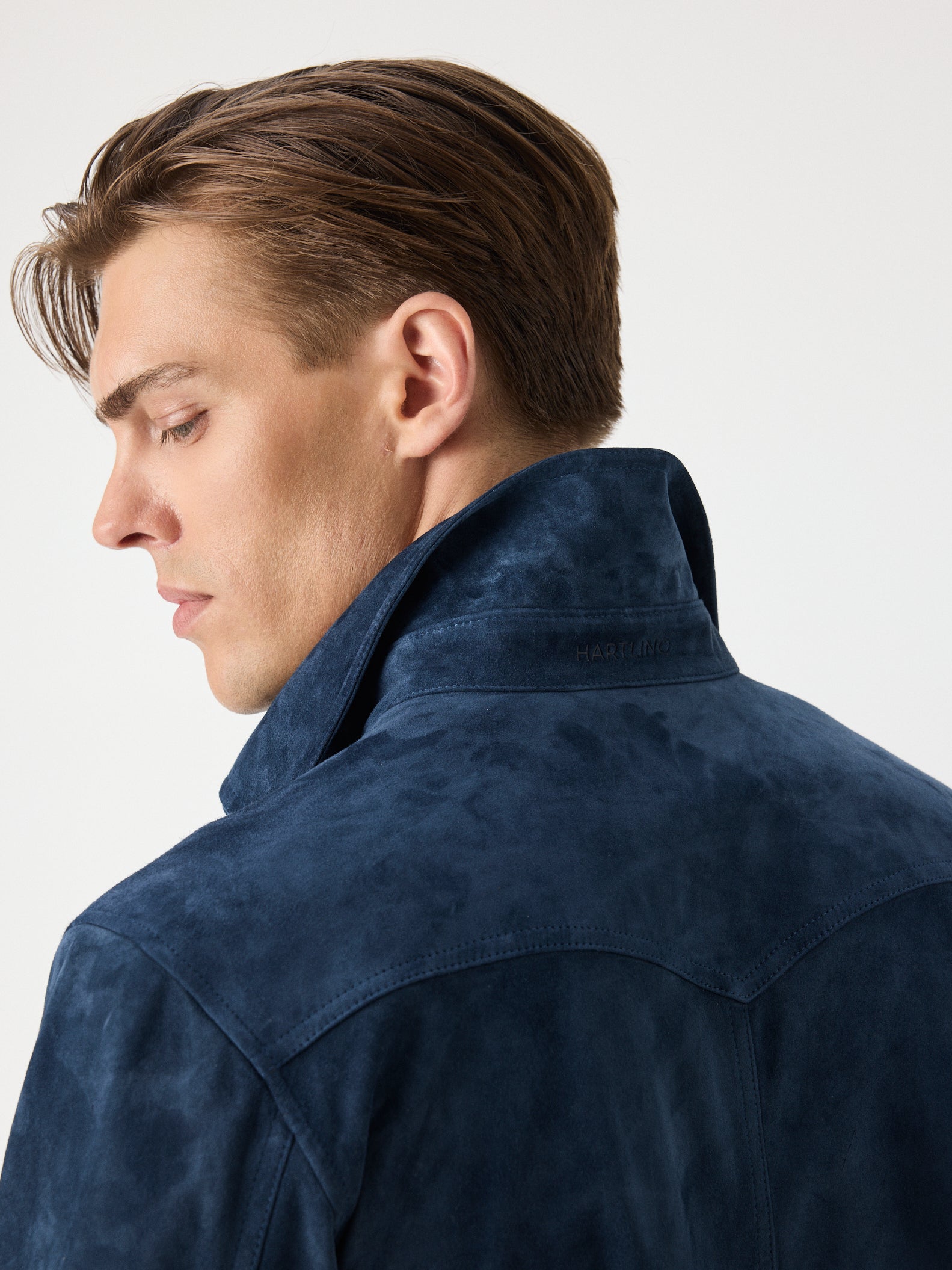 Satin Suede Overshirt