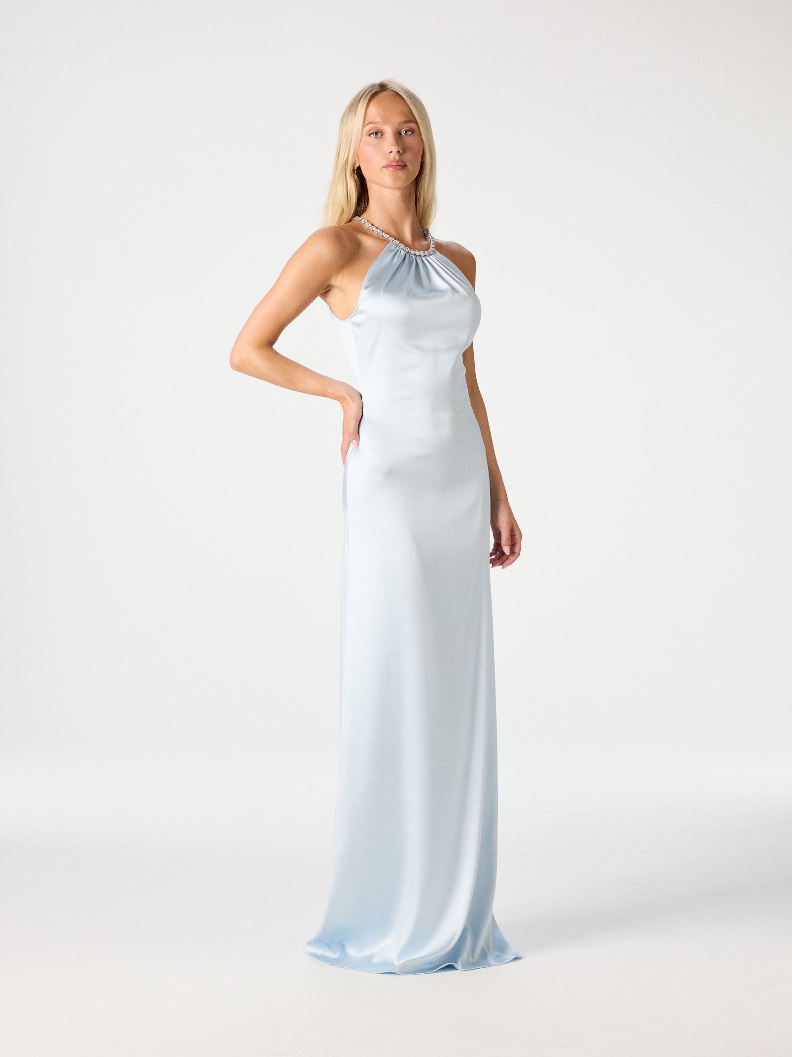 Crystal Halterneck Dress