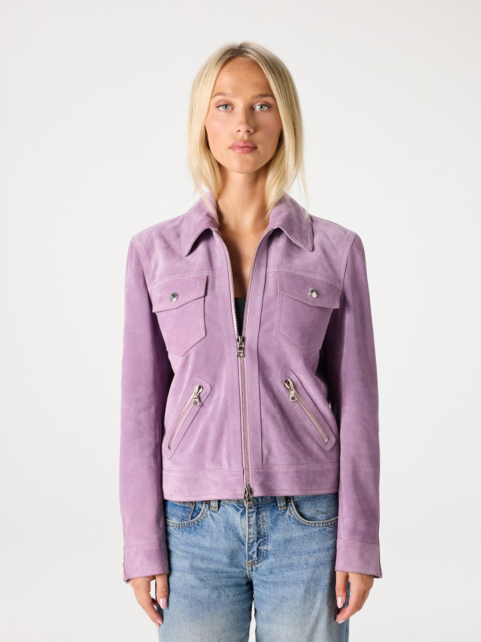 Suede Leather Jacket