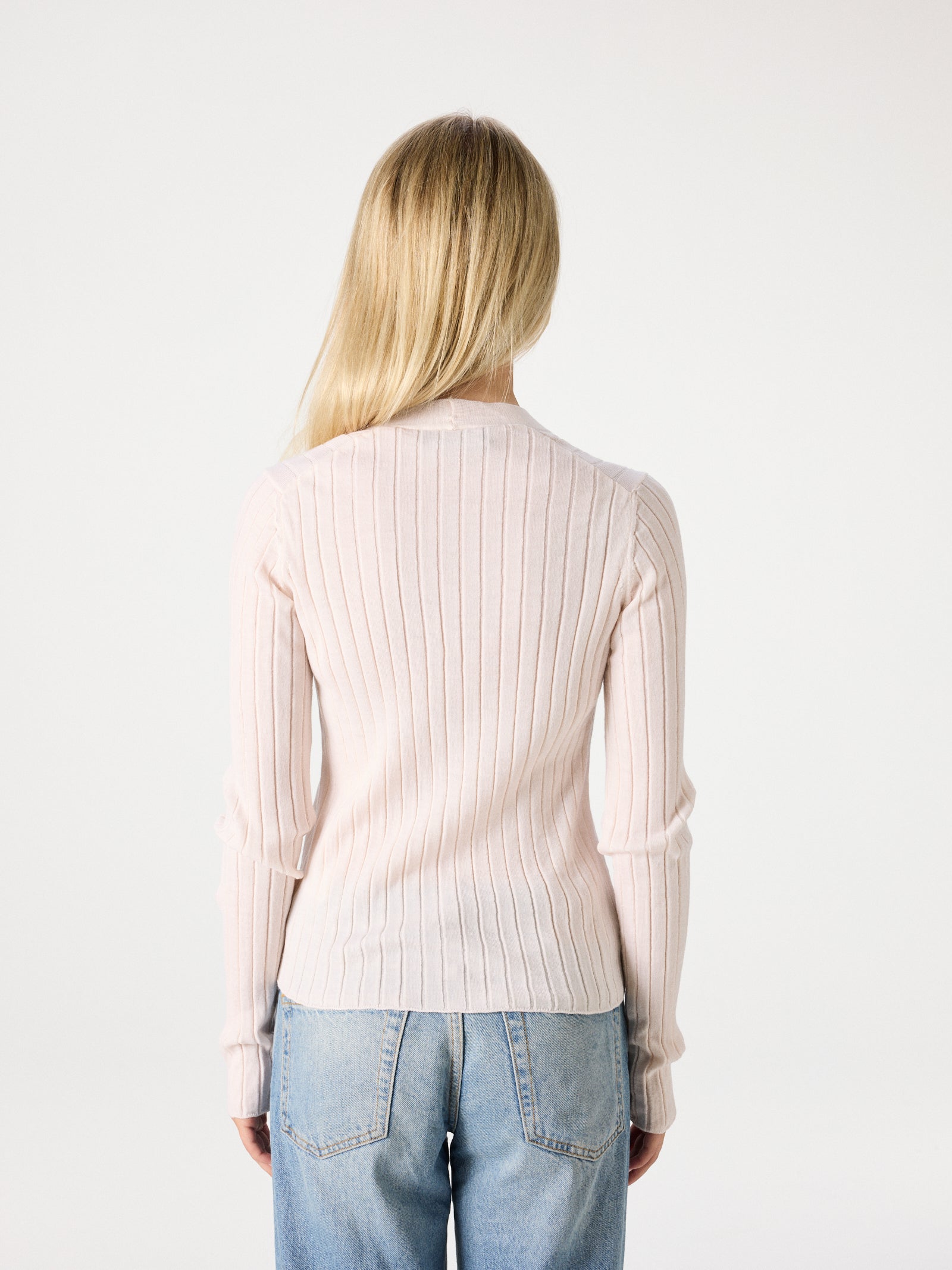Fine Merino Rib Cardigan