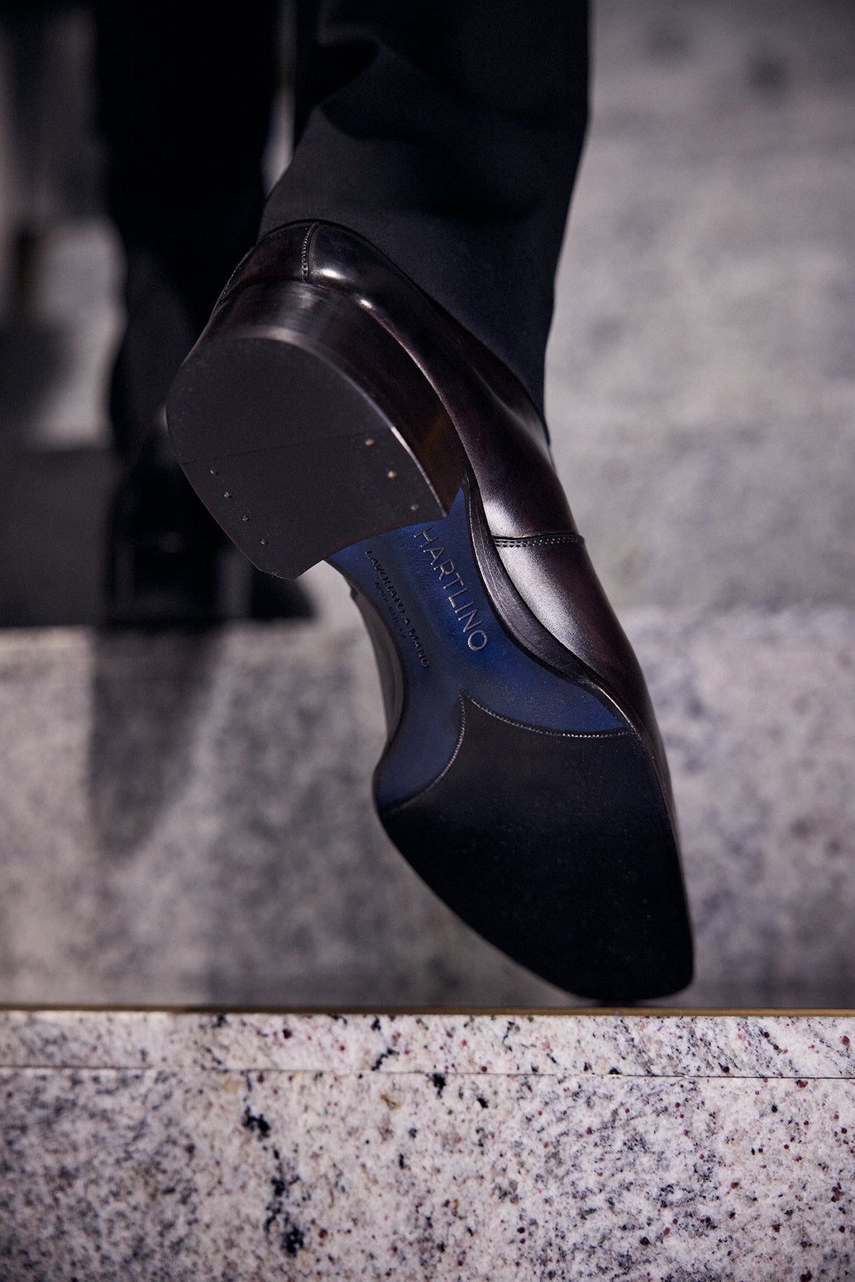 Hartlino men's footwear – hand-finished leather sole