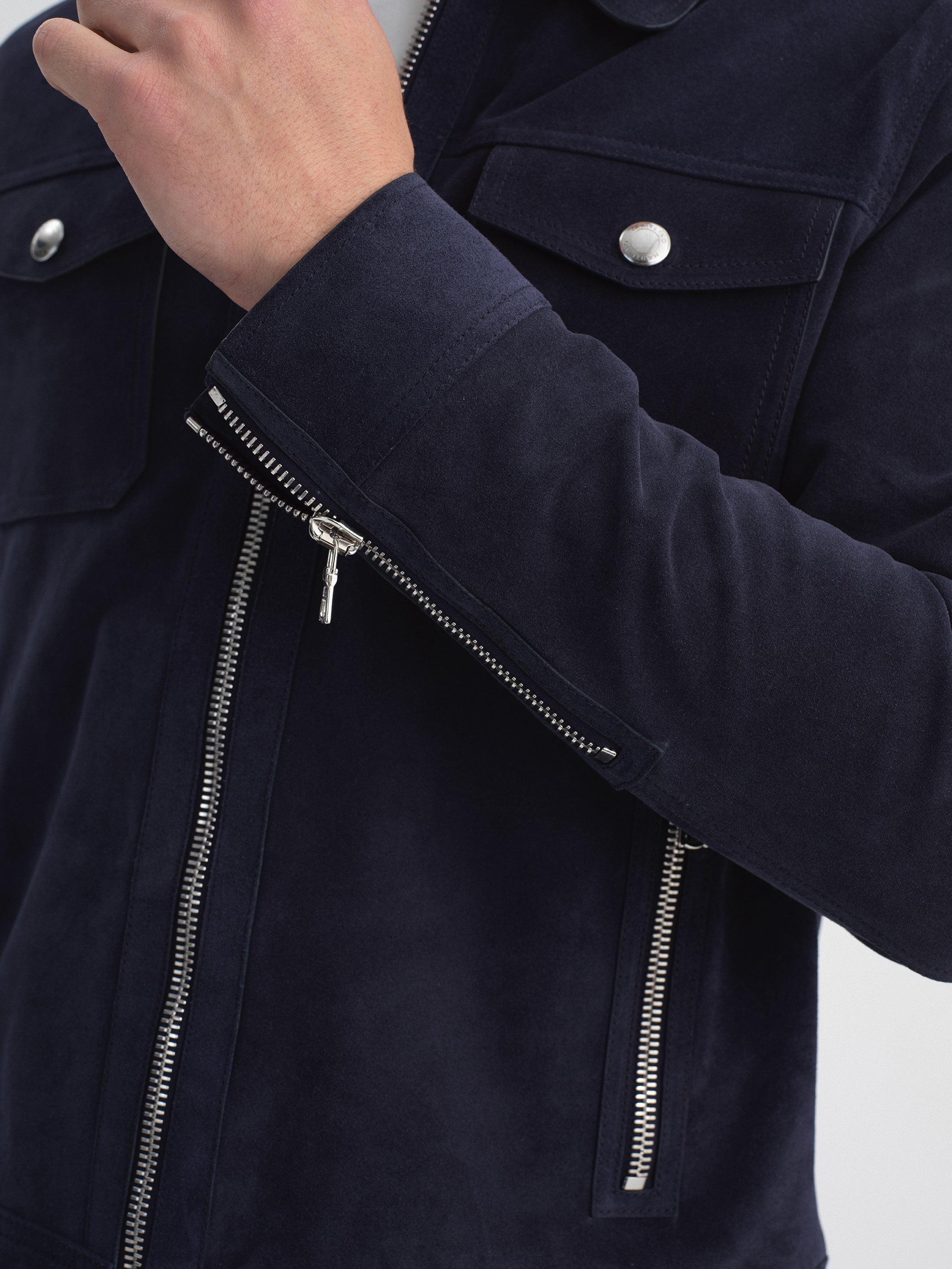 Suede Leather Jacket