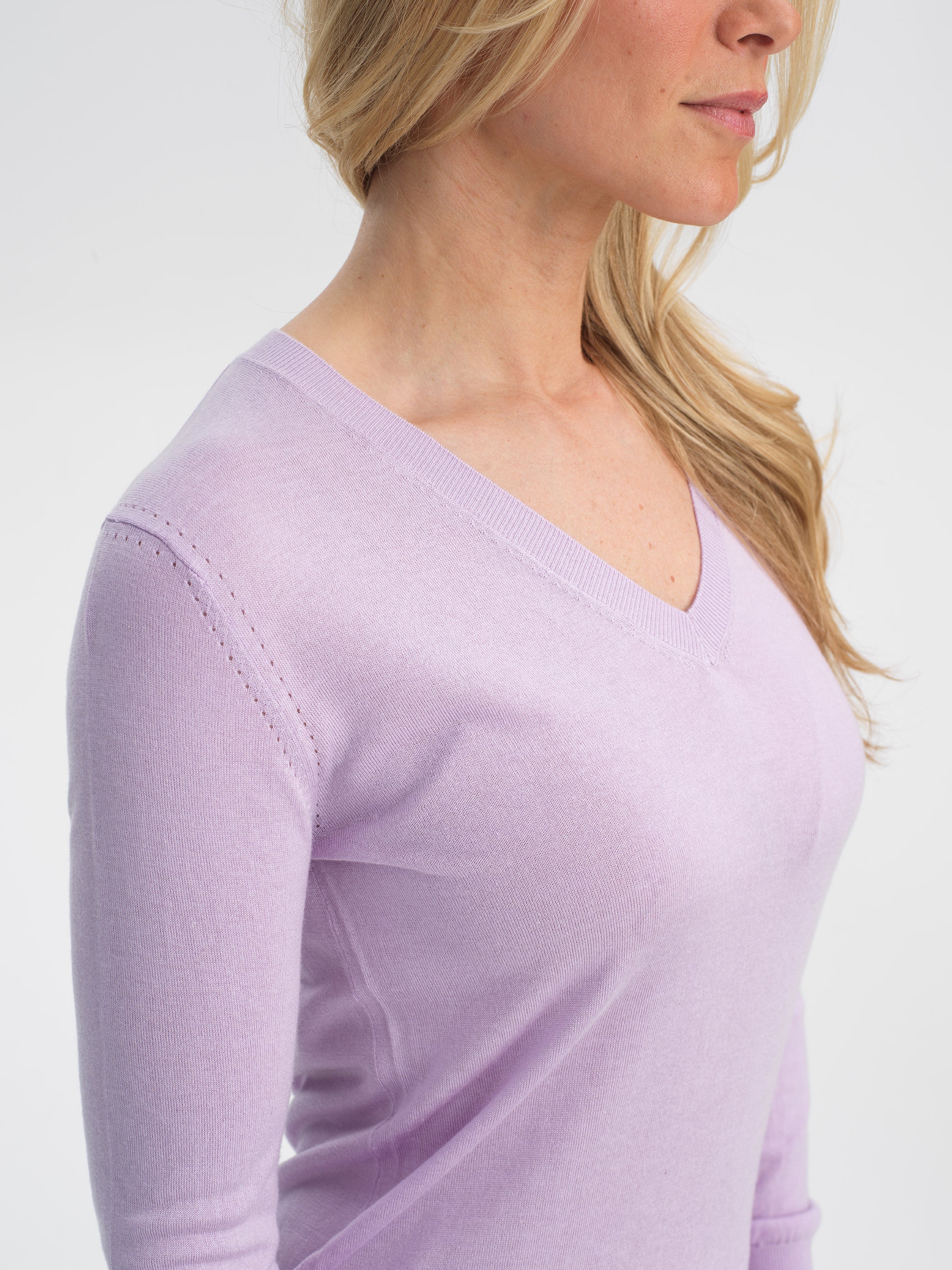Silk & Cashmere V-neck
