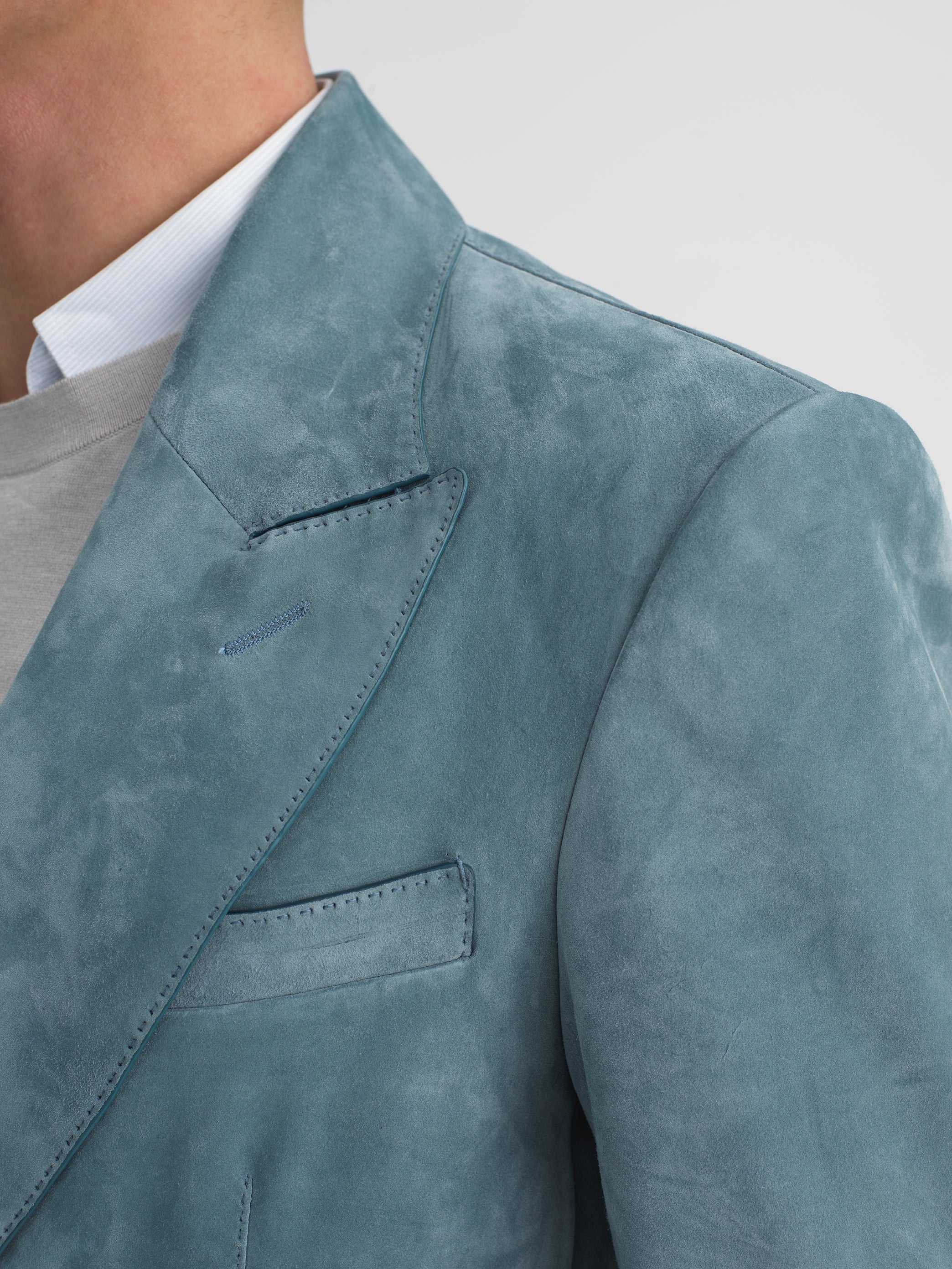 Satin Suede Sport Coat