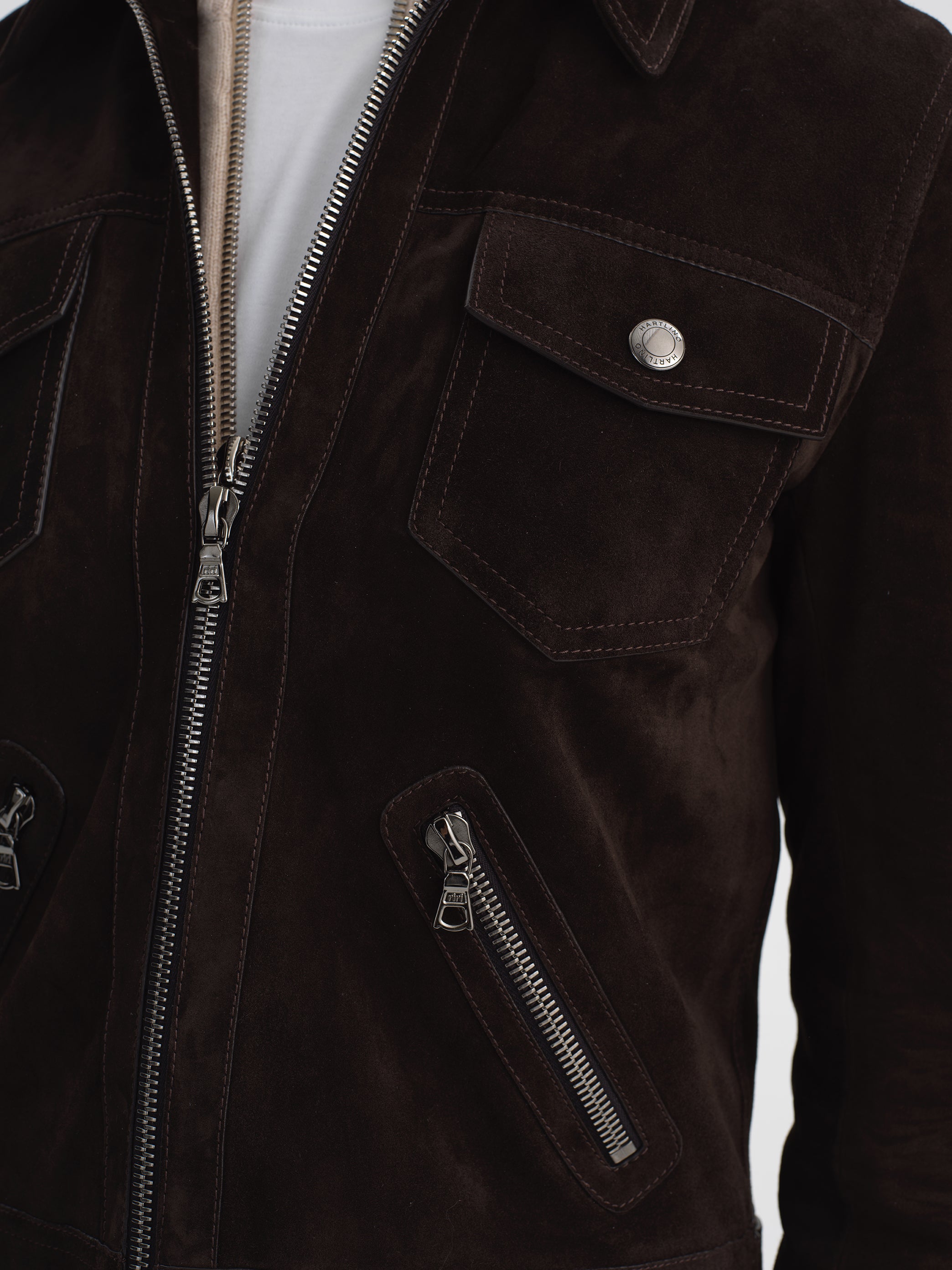 Suede Leather Jacket