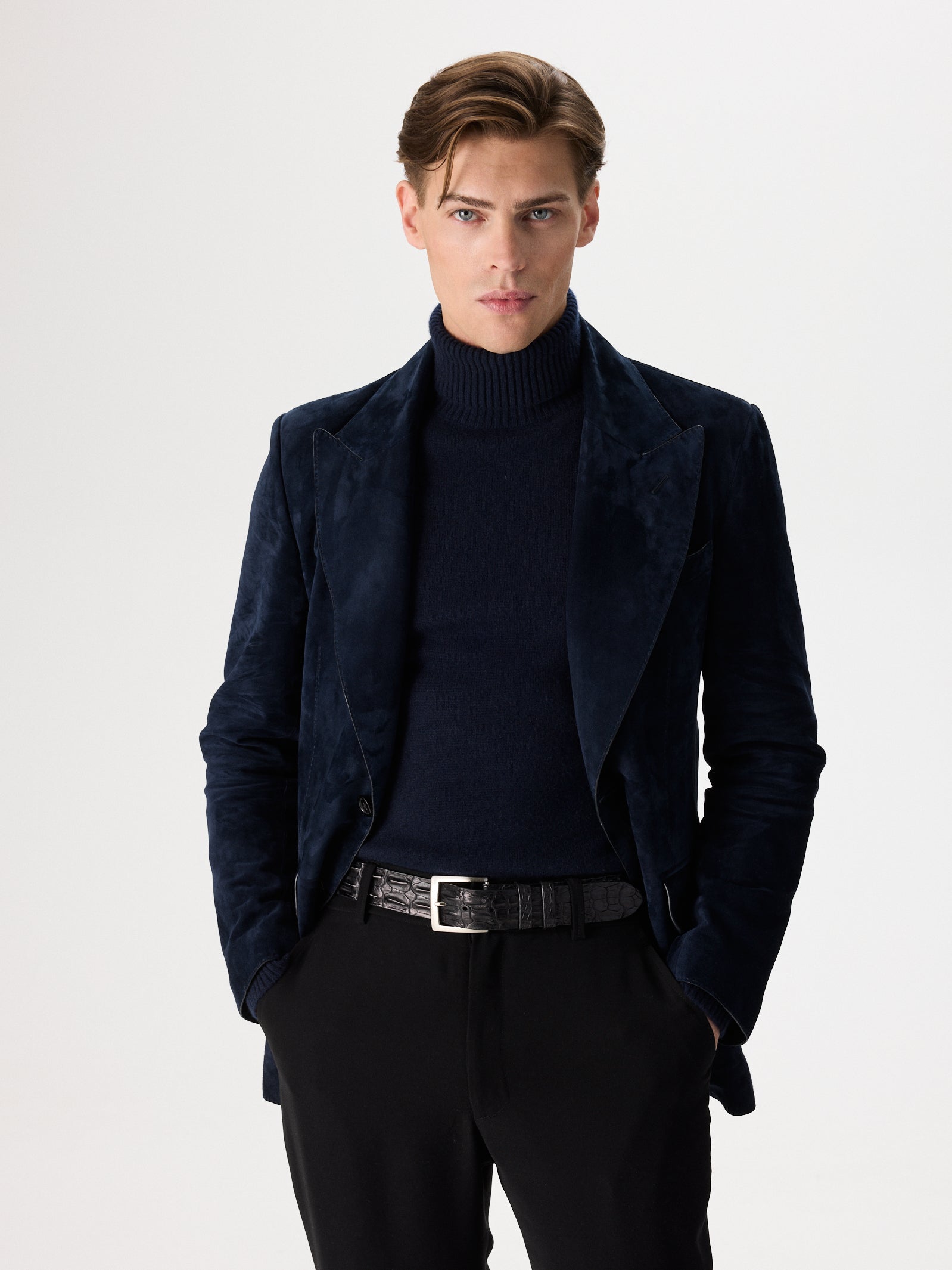 Satin Suede Sport Coat