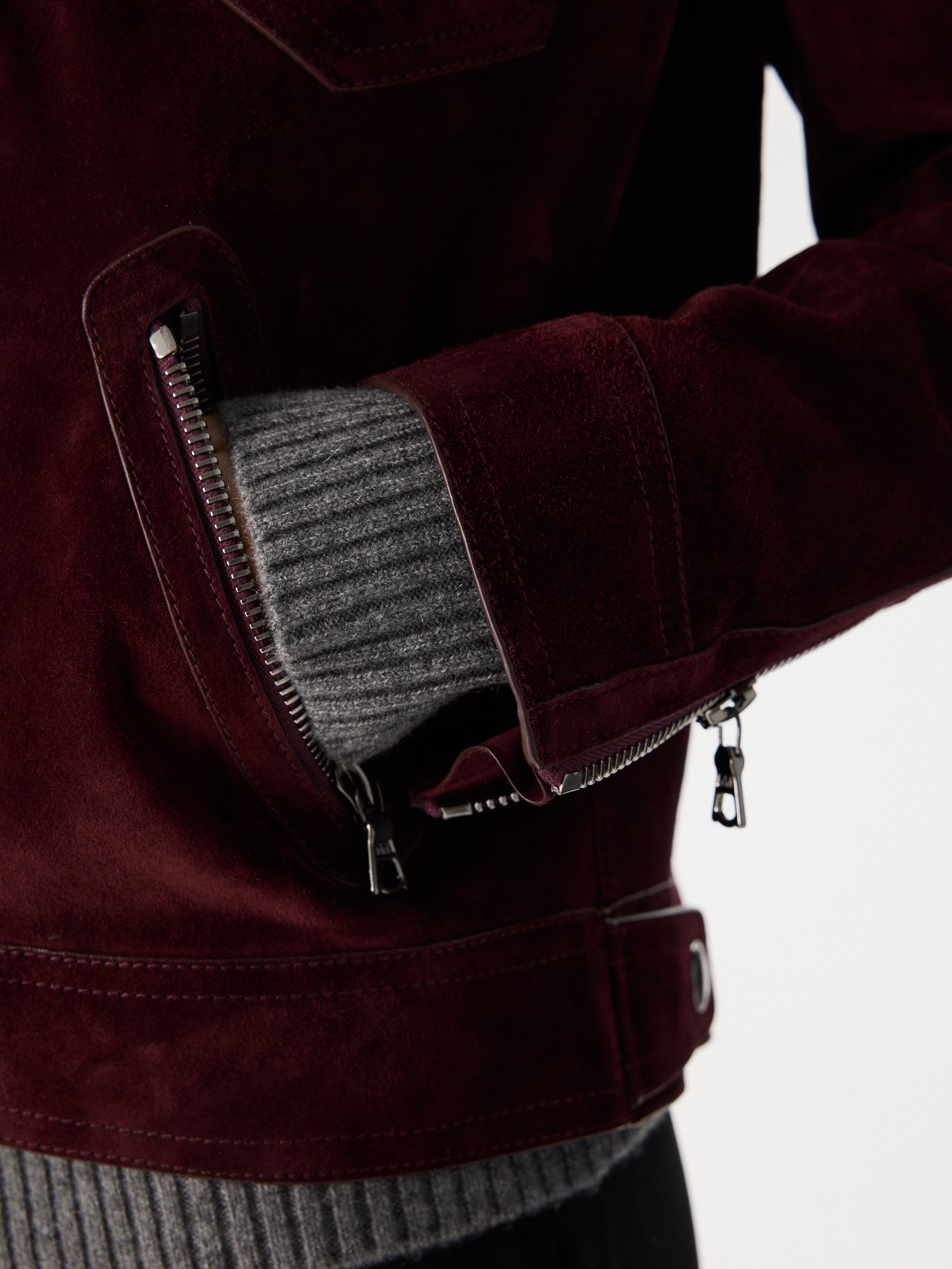 Suede Leather Jacket