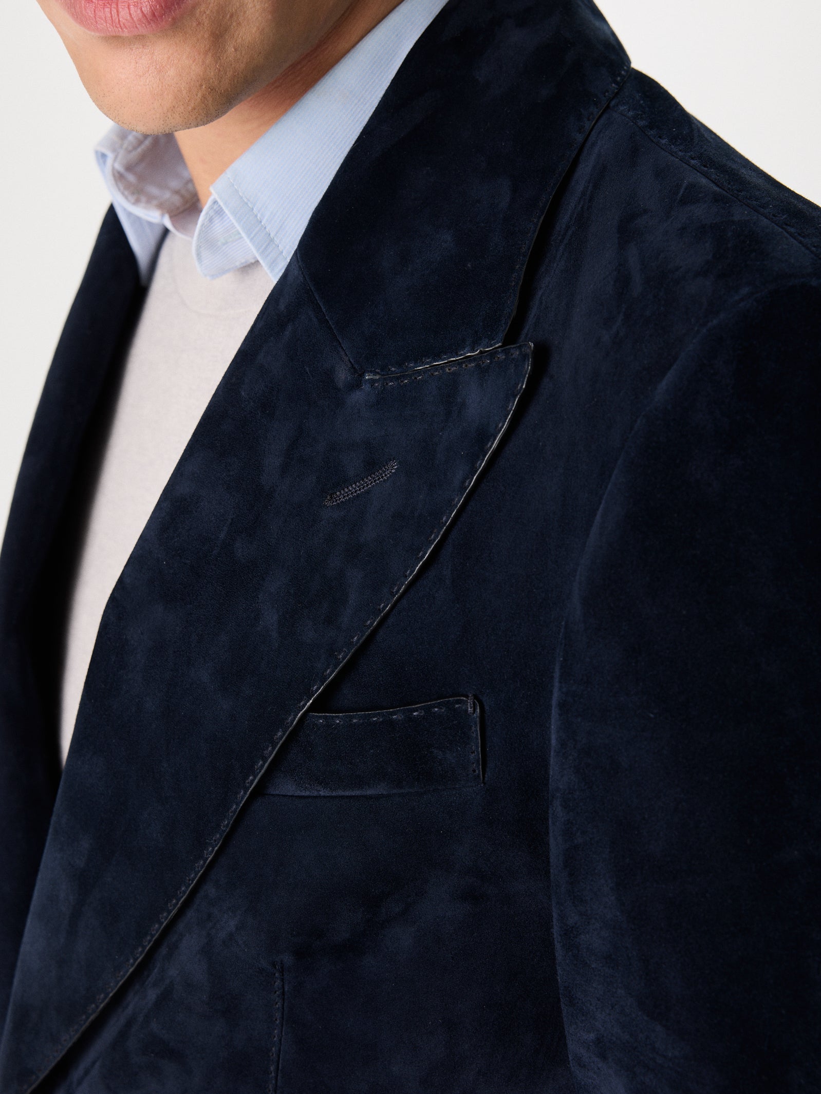 Satin Suede Sport Coat