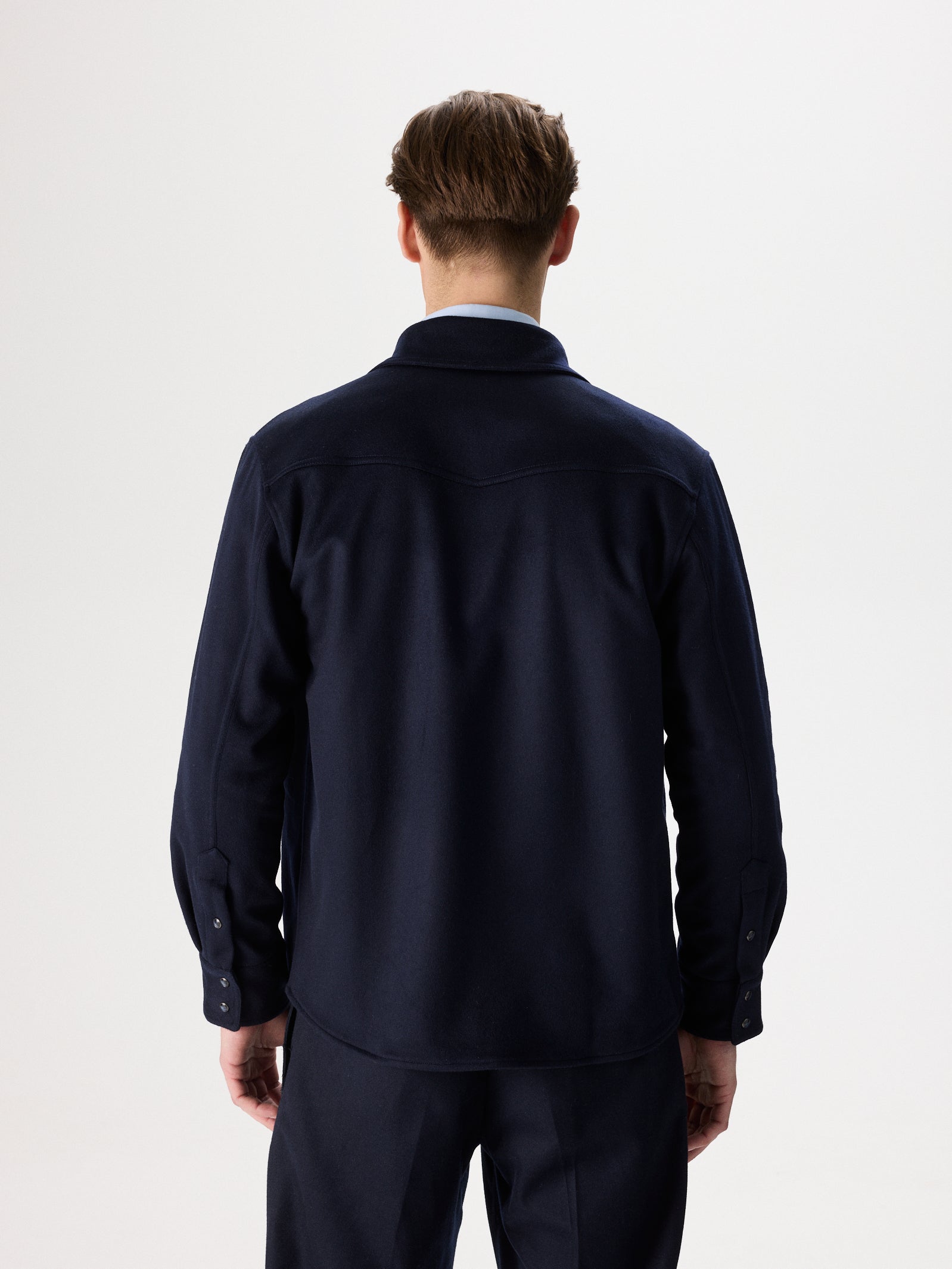 Cashmere Flannel Overshirt