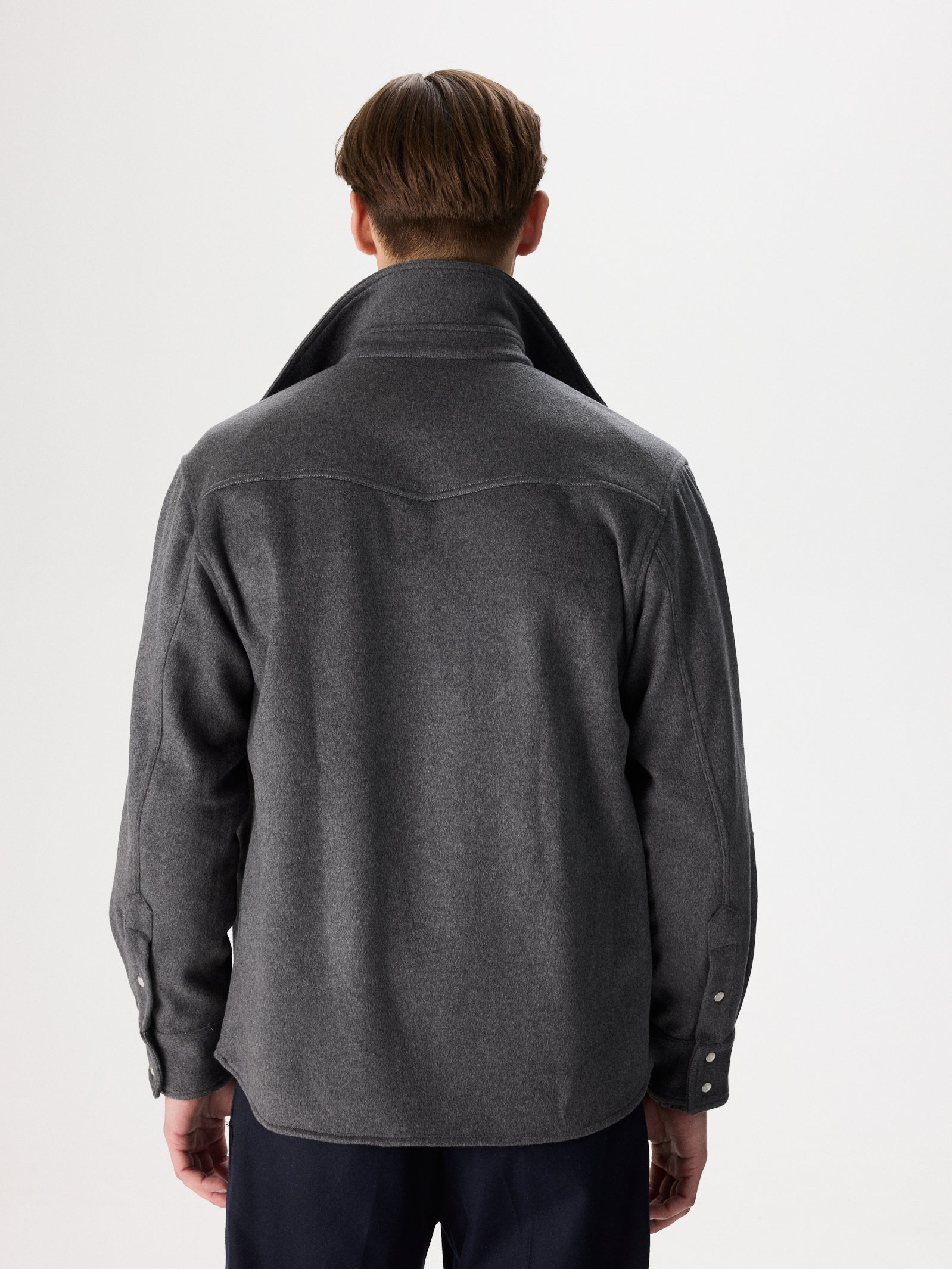 Cashmere Flannel Overshirt