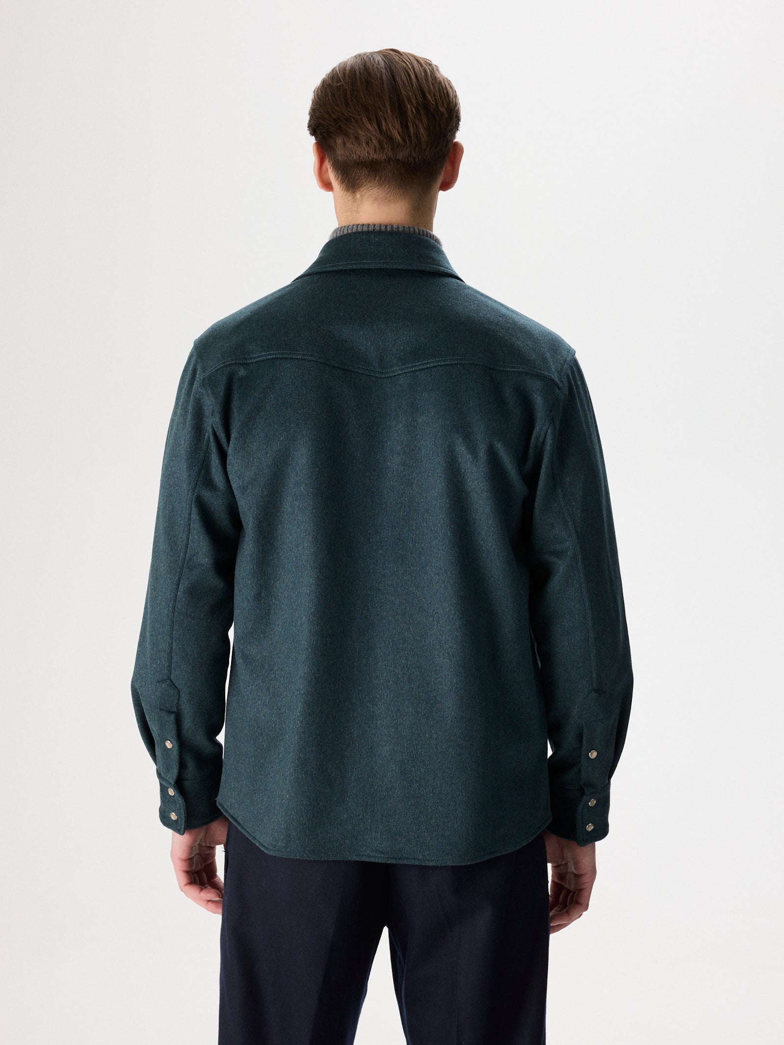 Cashmere Flannel Overshirt