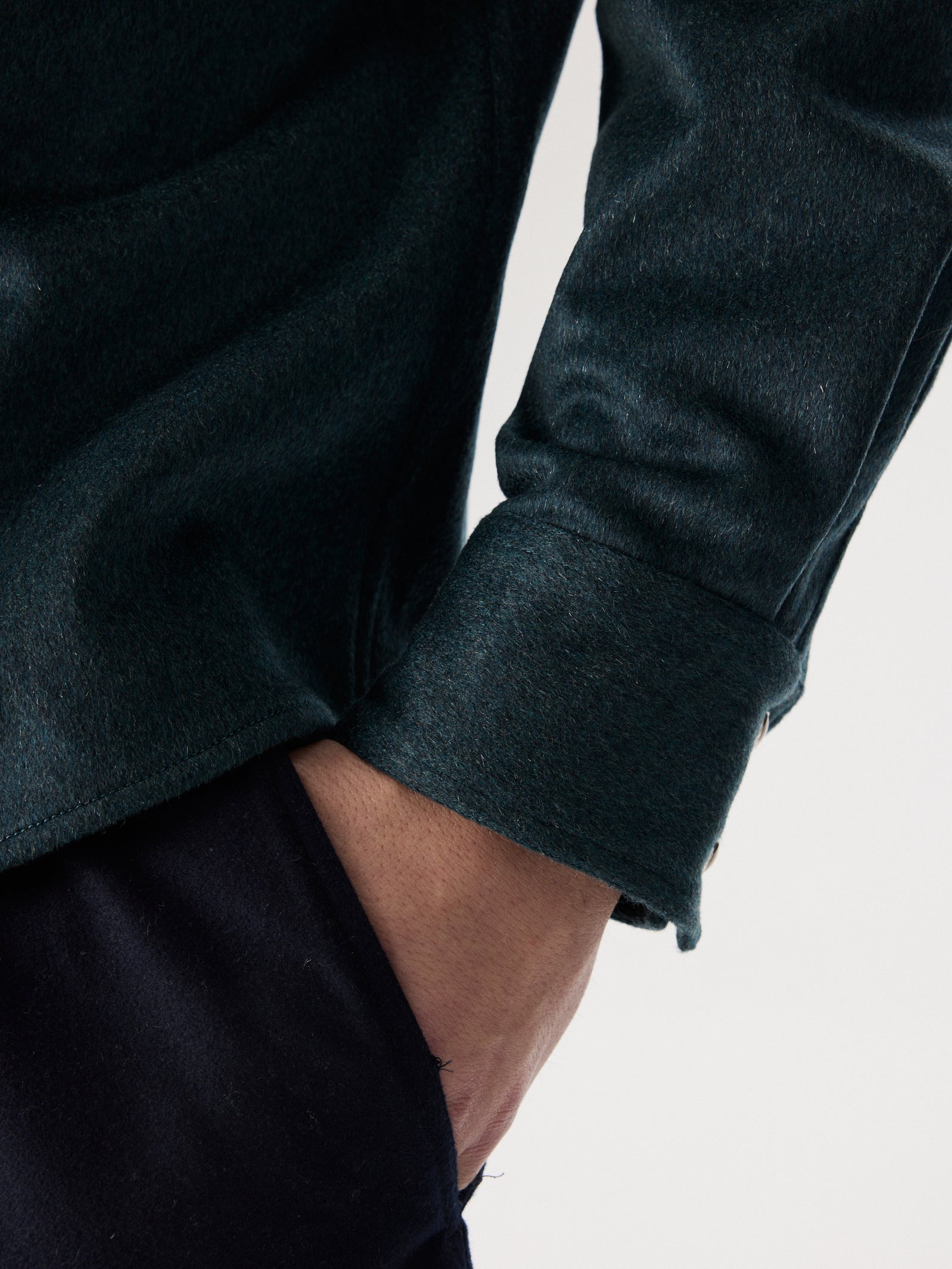 Cashmere Flannel Overshirt