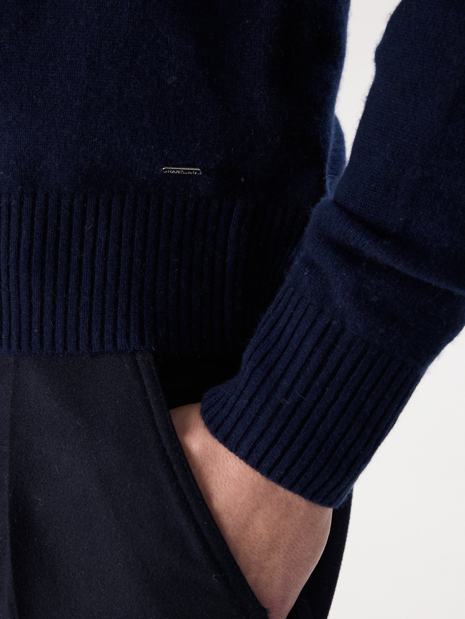 Cashmere & Wool Half-Zip