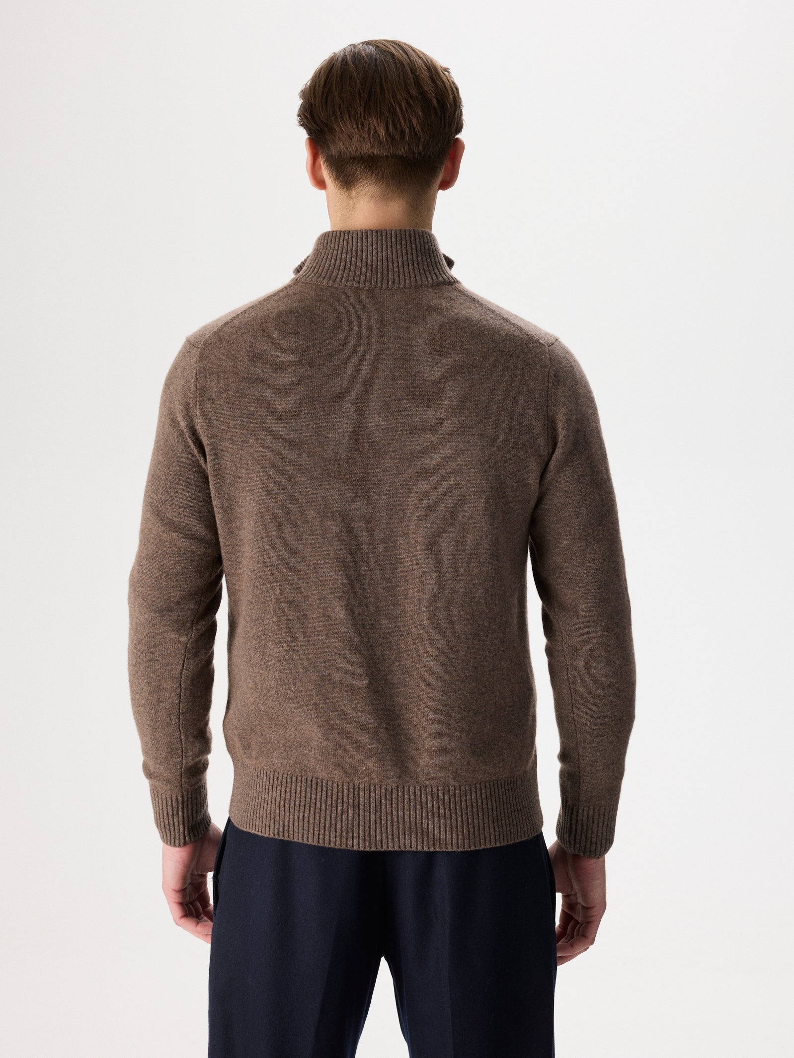 Cashmere & Wool Half-Zip