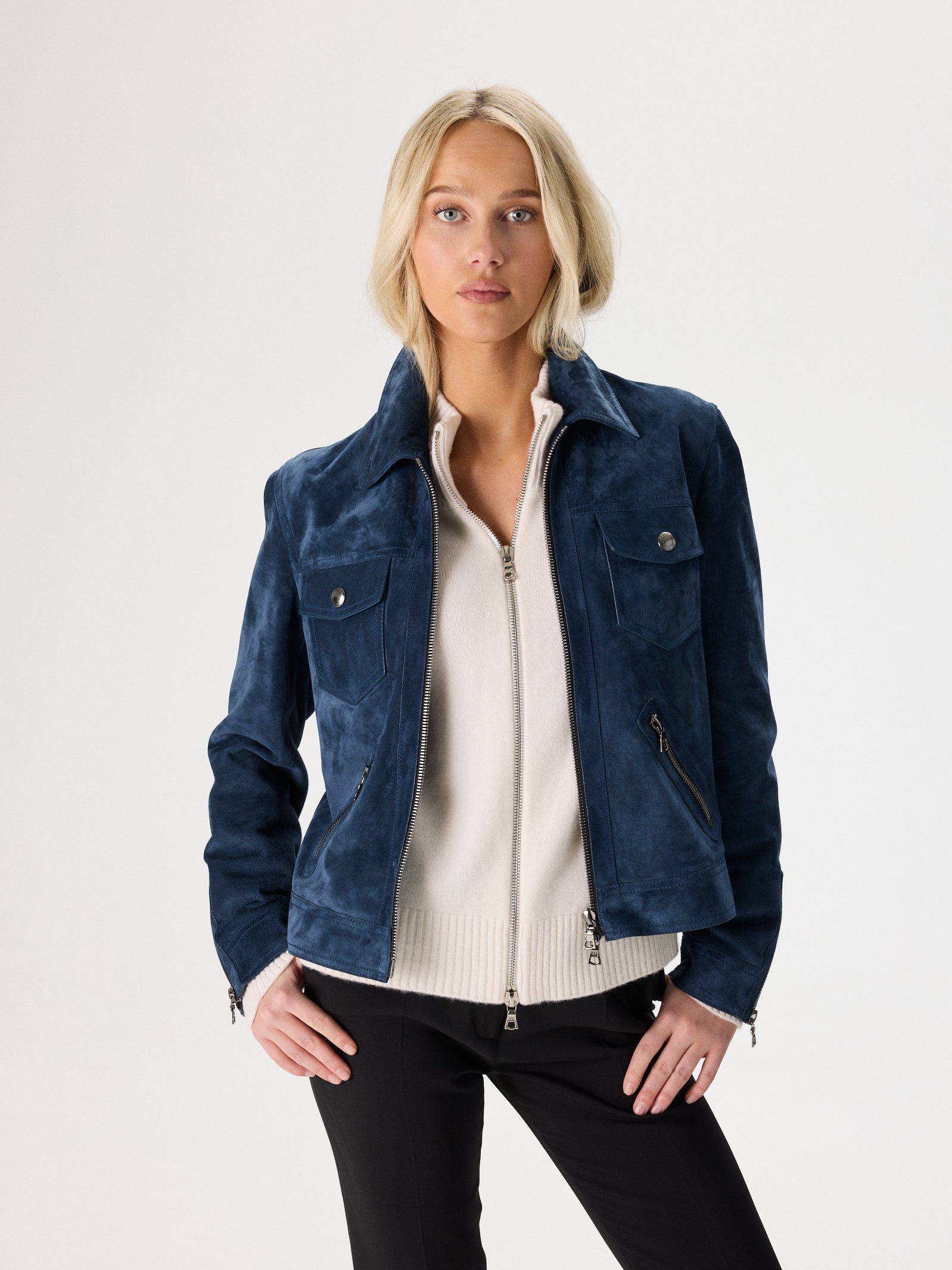 Suede Leather Jacket