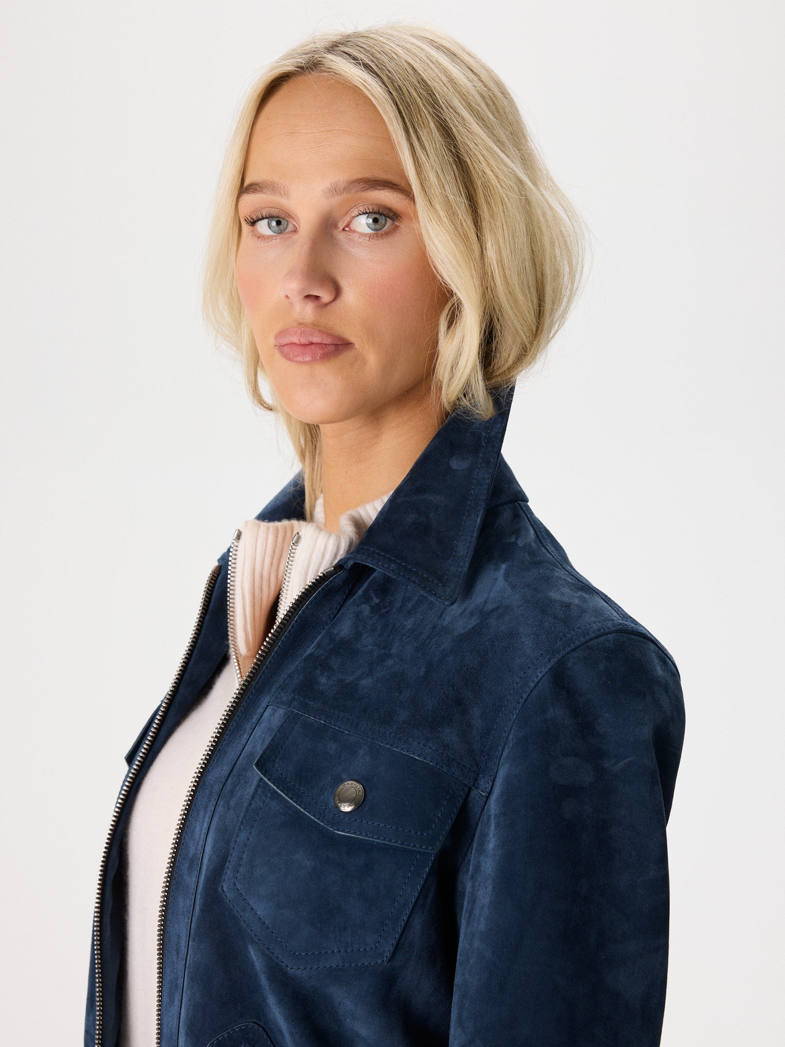 Suede Leather Jacket