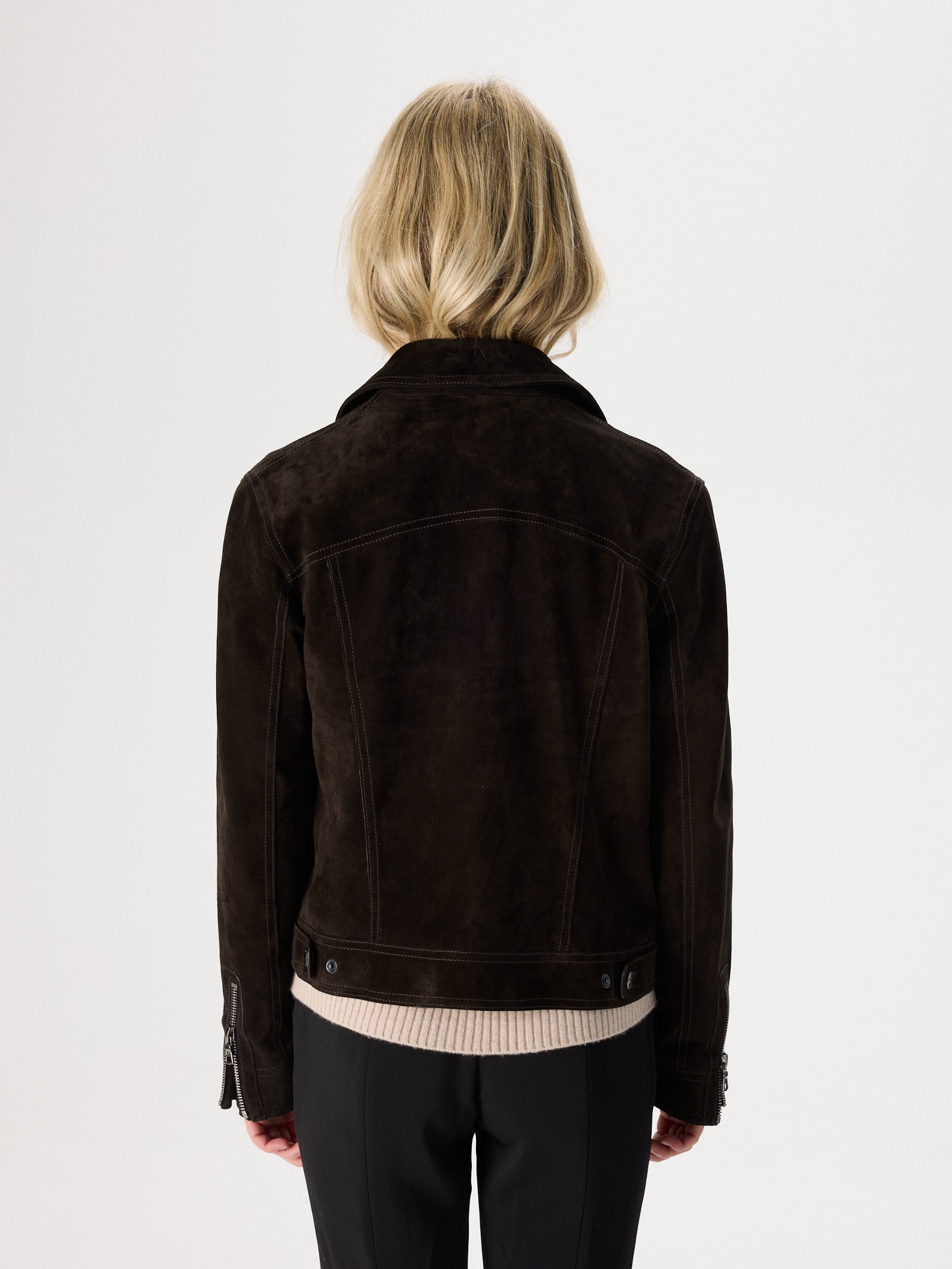 Suede Leather Jacket