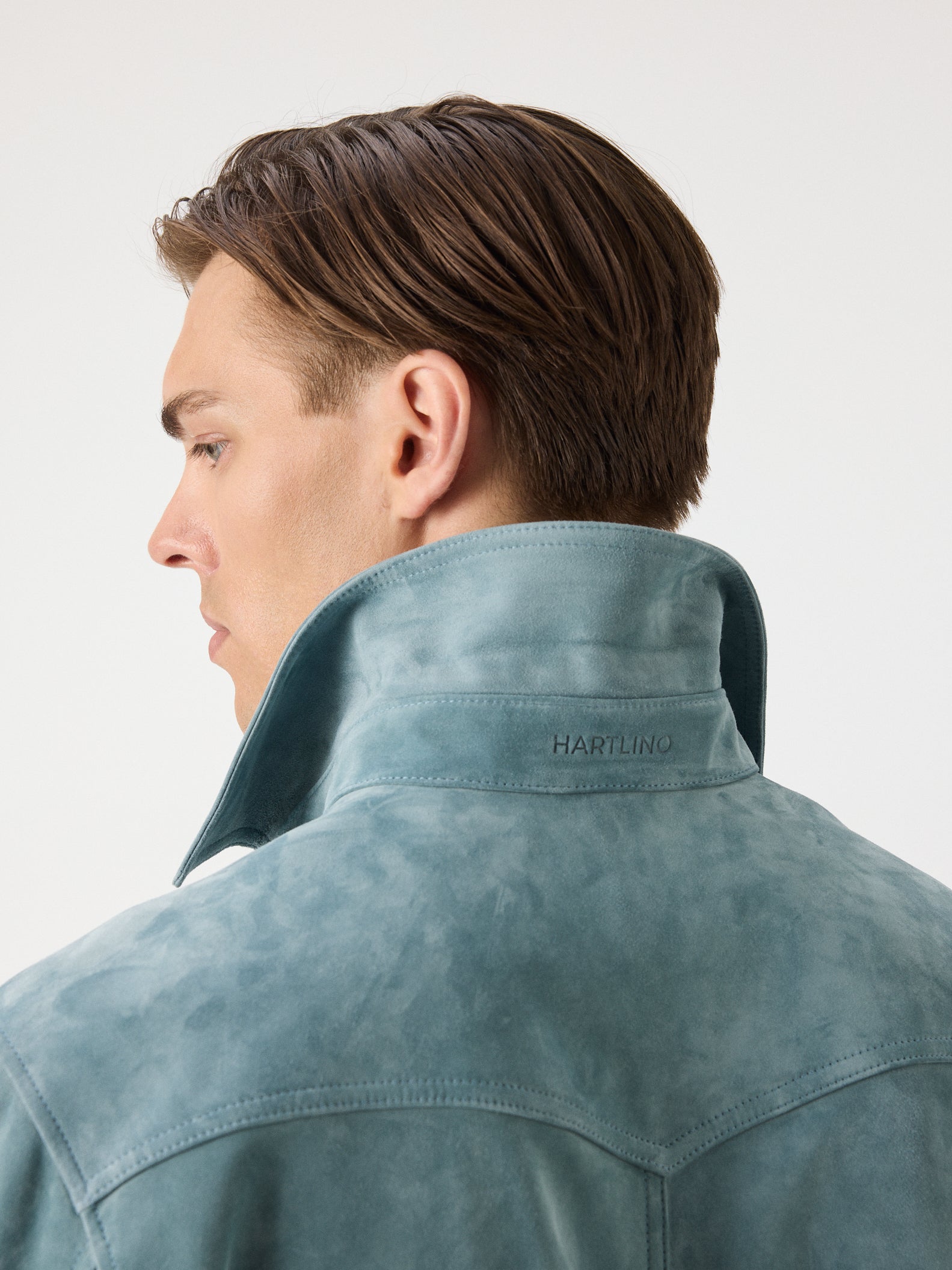 Satin Suede Overshirt